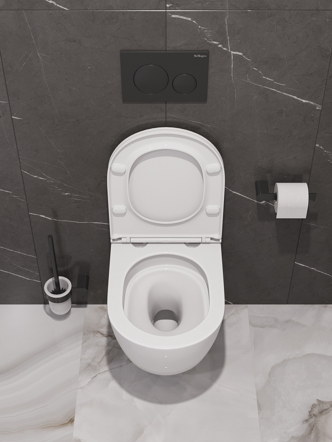 🆕🔤✨🚽 Унитаз подвесной BelBagno Compatto Tornado